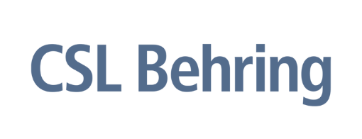 CSL Behring company logo in bold blue text — biotechnology and healthcare partner in leadership development for senior executives and medical directors.